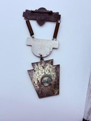 LOT 229J: Vintage Fire Delegate Badges
