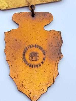 LOT 229J: Vintage Fire Delegate Badges