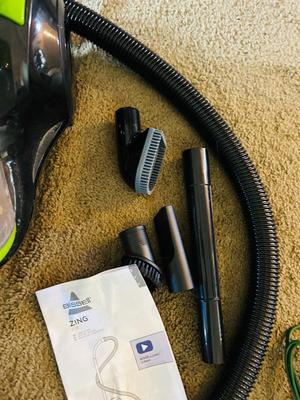 BISSEL ZING VACUUM CLEANER WITH ATTACHMENTS