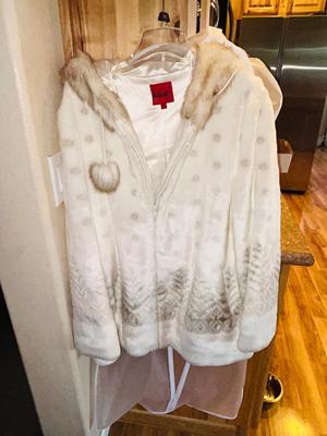 WOMENS SUPER SOFT BLACK MOUNTAIN WINTER COAT XL