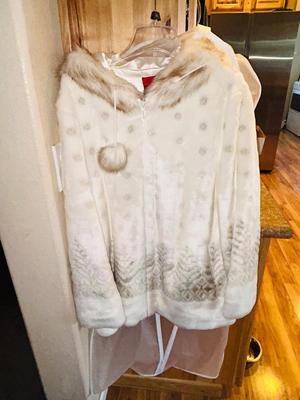 WOMENS SUPER SOFT BLACK MOUNTAIN WINTER COAT XL