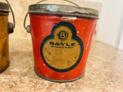 NIAGRA PEANUT BUTTER CAN AND BAYLE STANDARD CAN