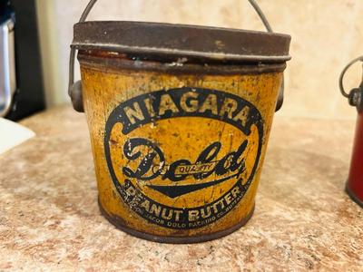 NIAGRA PEANUT BUTTER CAN AND BAYLE STANDARD CAN