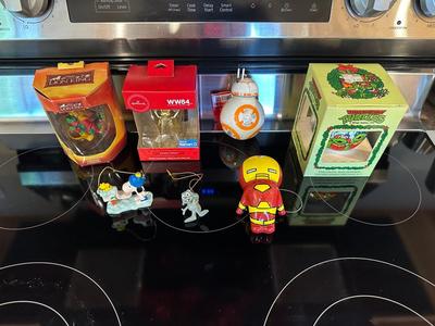 VARIOUS ORNAMENTS