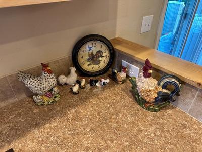 ROOSTERS HERE, THERE, EVERYWHERE