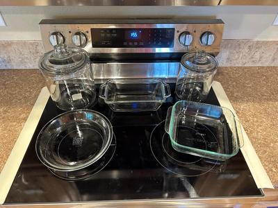 APOTHECARY CONTAINERS AND BAKING DISHES