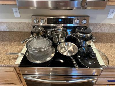 TRAMONTINA COOKWARE AND STRAINERS