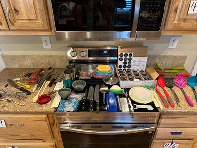 A LITTLE BIT OF EVERYTHING IN THIS KITCHEN LOT