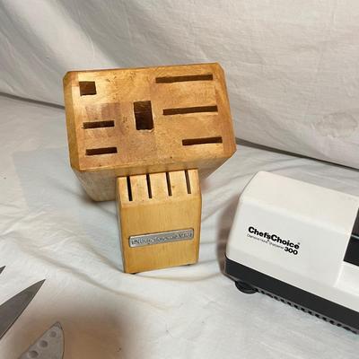 11 Piece KitchenAid Knife Block Set & Sharpener (DR-SS)