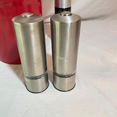 Red Cuisinart & KitchenAid Utensils & Stainless Gadgets (K-SS)