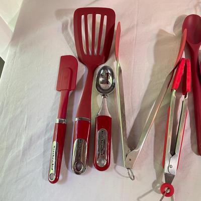Red Cuisinart & KitchenAid Utensils & Stainless Gadgets (K-SS)
