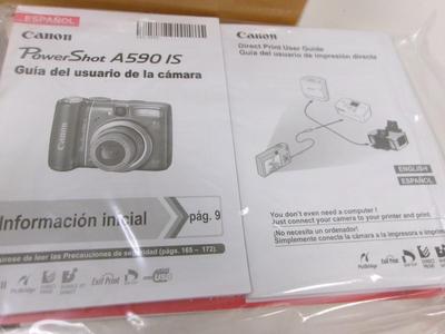 Canon Power Shot A590 IS Untested