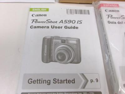 Canon Power Shot A590 IS Untested