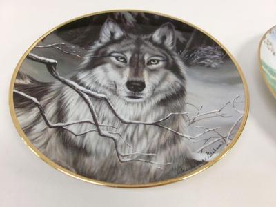 Vintage Plates Call Of The Wild LE & "Johnny Appleseed" LE