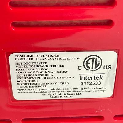 Toastmaster Camper & Hot Dog/Bun Toaster (K-SS)
