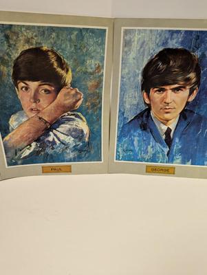 Beatles 1964 -Portrait Prints by Leo Jansen - John, Paul, George, Ringo