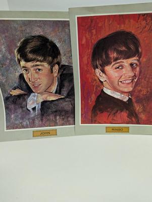 Beatles 1964 -Portrait Prints by Leo Jansen - John, Paul, George, Ringo