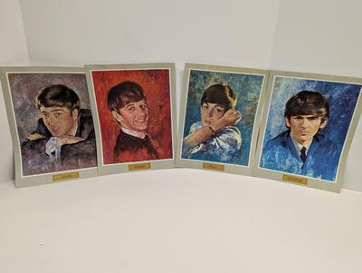Beatles 1964 -Portrait Prints by Leo Jansen - John, Paul, George, Ringo