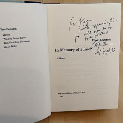 Hardcover Novels & Biographies, incl. Autographs & 1st Editions (D-HS)