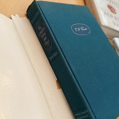 1st Edition T.S. Eliot & Robert Frost plus More Poetry Books (D-HS)