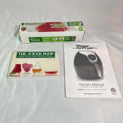 Air Fryer, Juicer, Food Saver & Keurig (DR-SS)