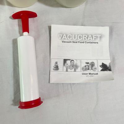 Food Saver with Vacuum Sealable Food Storage (K-SS)