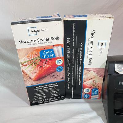 Food Saver with Vacuum Sealable Food Storage (K-SS)