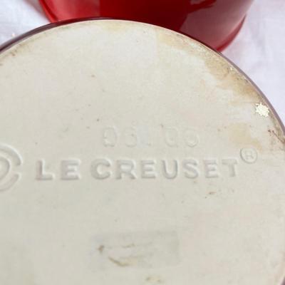 Le Creuset Cast Iron Roasting Pan and Soup Bowls (K-SS
