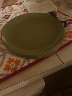Small Green Plates
