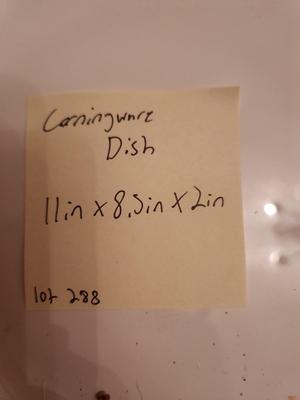 Corningware Dish
