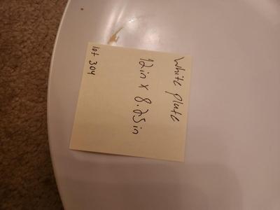 White Plate