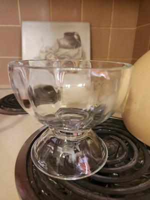 Small Glass Candy Dish