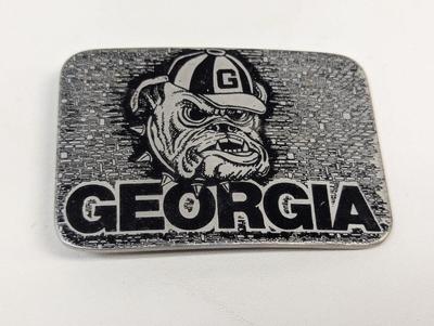 Georgia Bulldog Belt Buckle
