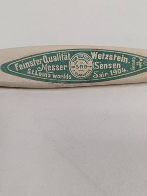 Unused Advertising Premium - Sharpening Stone - 1904 Worlds Fair - St Louis Mo.