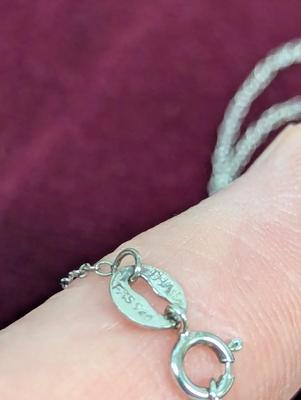 Marked Clasp Necklace With Pendant