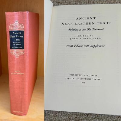 “Ancient Near Eastern Texts Relating to the Old Testament” & More (BR2-HS)