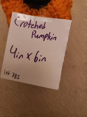 Crocheted Pumpkin