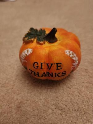 Thanksgiving Decorative Pumpkin