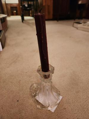 Candle w/ Candle Holder