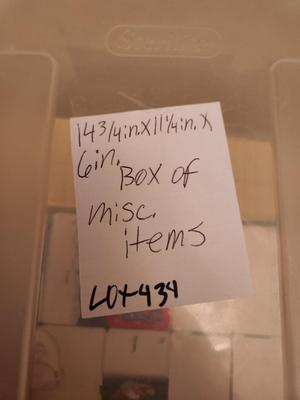 Box of Misc Items