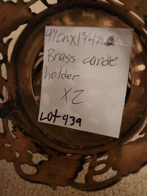 Brass Candle Holders