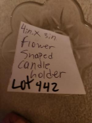 Flower Shaped Candle Holder
