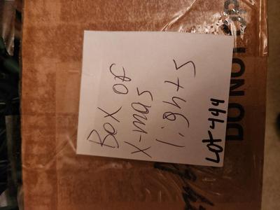 Box of Christmas Lights