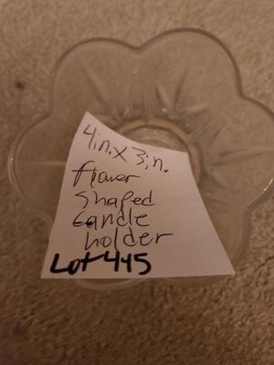 Flower Shaped Candle Holder
