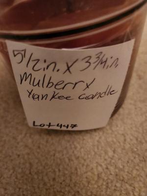 Mulberry Yankee Candle