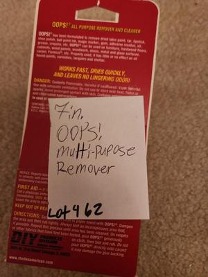 Oops! Multipurpose Remover