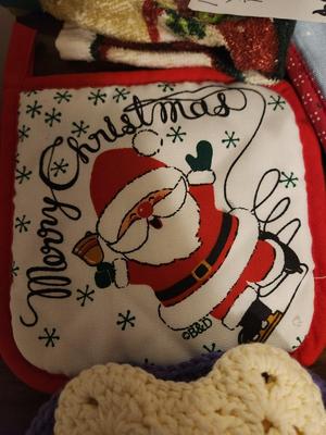 Santa Claus Pot Holder
