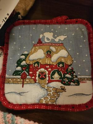 Christmas Pot Holder