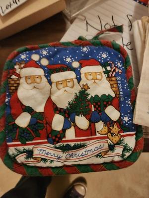 Santa Claus Pot Holder