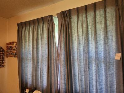 Blue Curtains